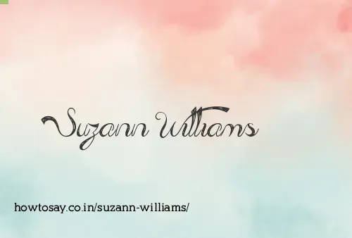 Suzann Williams