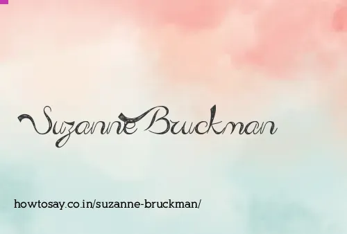 Suzanne Bruckman