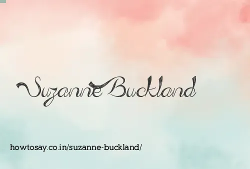 Suzanne Buckland