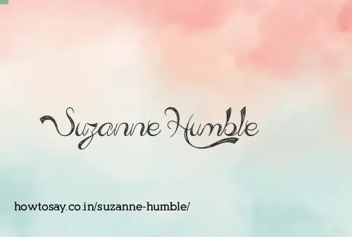 Suzanne Humble