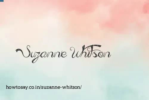 Suzanne Whitson