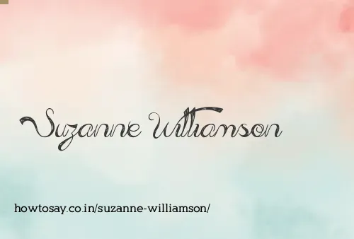 Suzanne Williamson