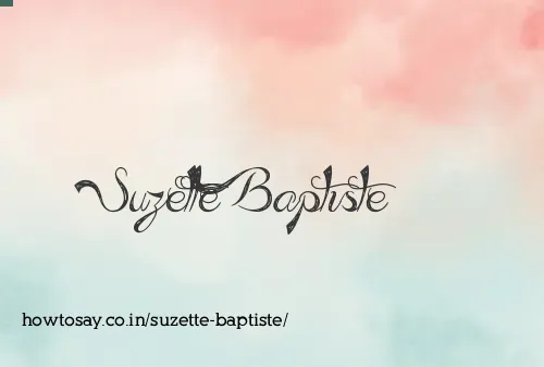 Suzette Baptiste