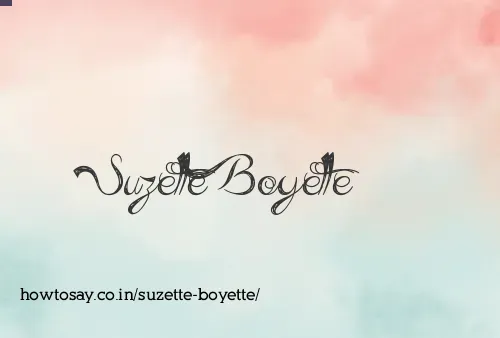 Suzette Boyette