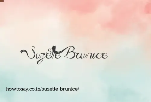 Suzette Brunice