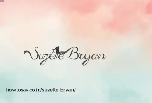 Suzette Bryan