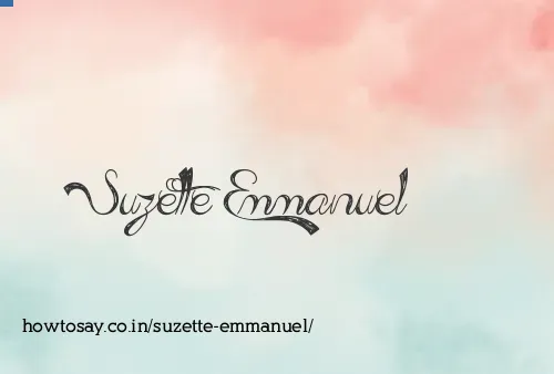 Suzette Emmanuel