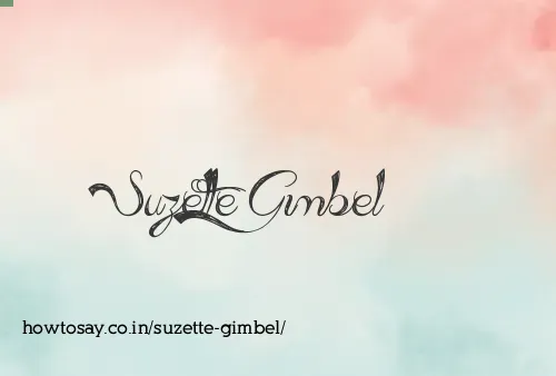Suzette Gimbel