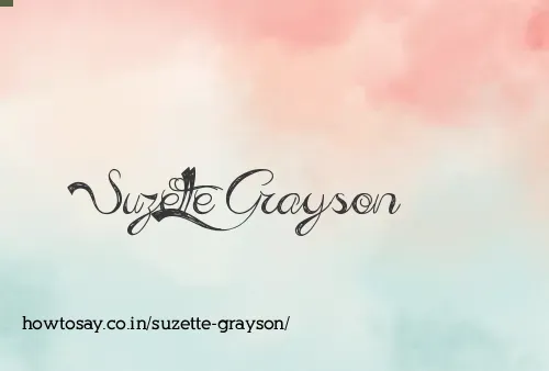 Suzette Grayson