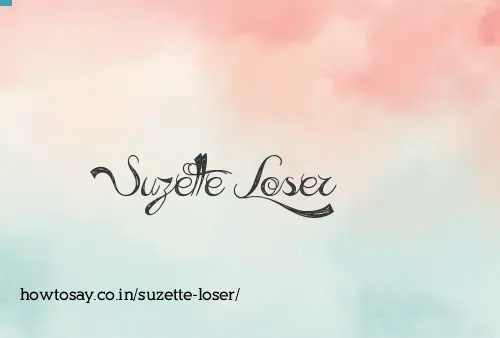 Suzette Loser
