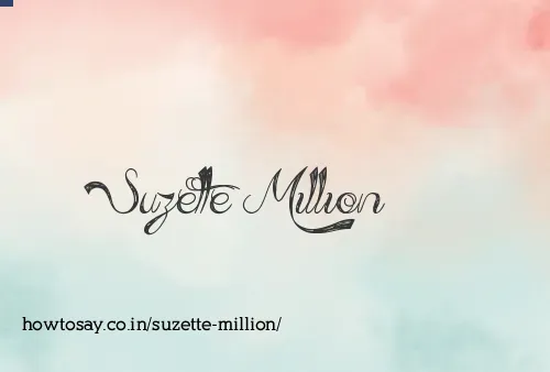 Suzette Million