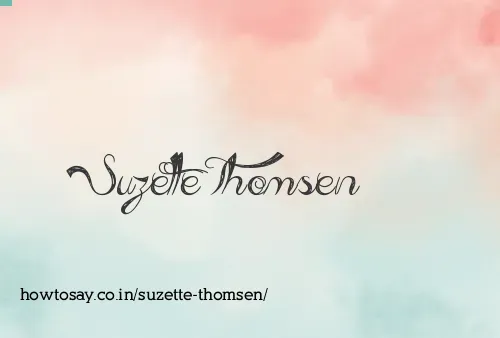 Suzette Thomsen