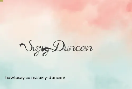 Suziy Duncan