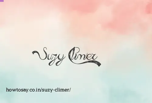 Suzy Climer