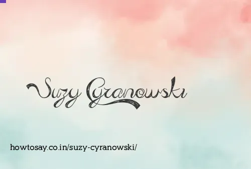 Suzy Cyranowski