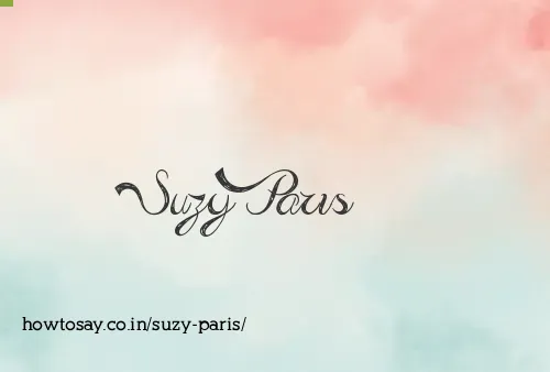 Suzy Paris