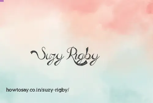 Suzy Rigby