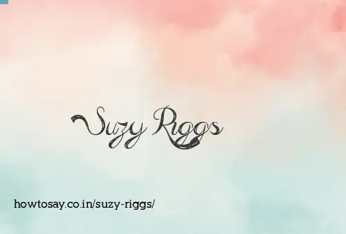 Suzy Riggs