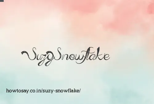 Suzy Snowflake