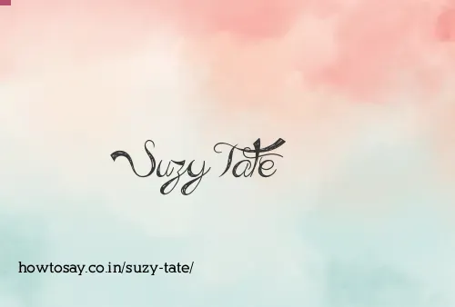 Suzy Tate