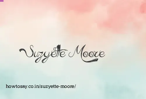 Suzyette Moore