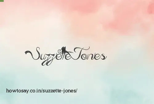 Suzzette Jones