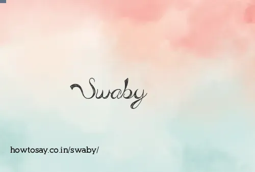 Swaby