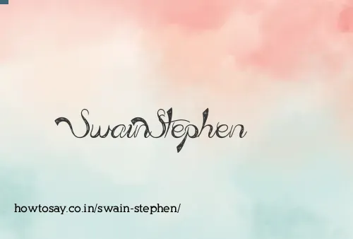 Swain Stephen