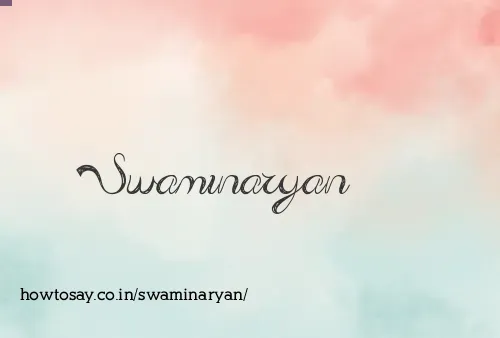 Swaminaryan