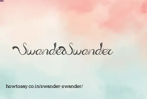 Swander Swander