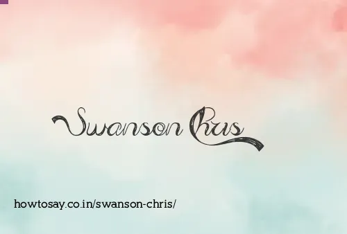 Swanson Chris
