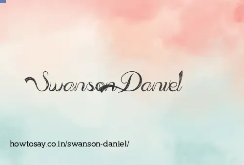 Swanson Daniel