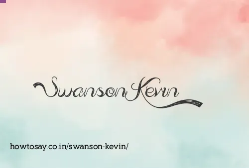 Swanson Kevin