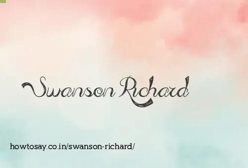 Swanson Richard