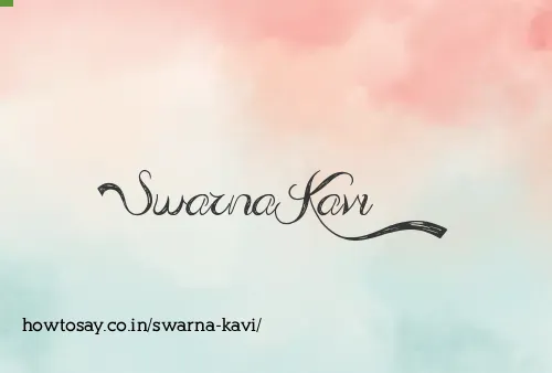 Swarna Kavi