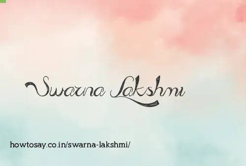 Swarna Lakshmi