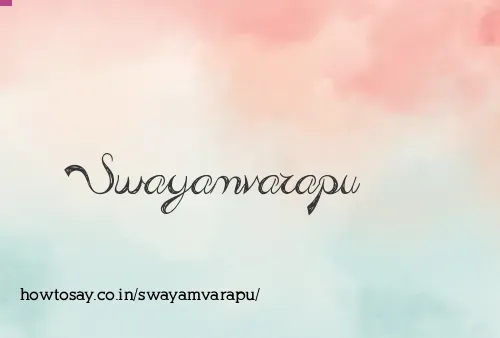 Swayamvarapu