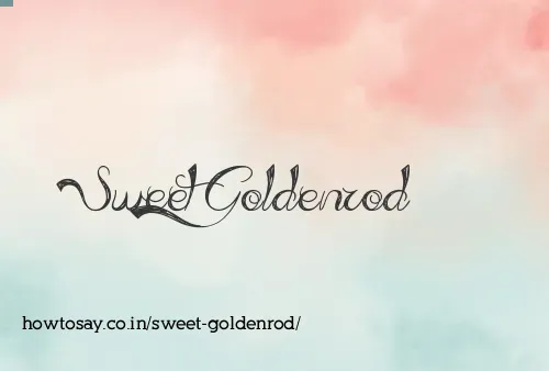 Sweet Goldenrod