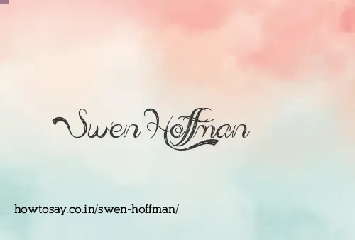 Swen Hoffman