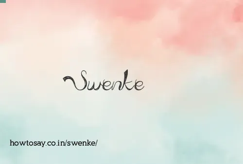 Swenke