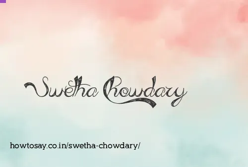 Swetha Chowdary