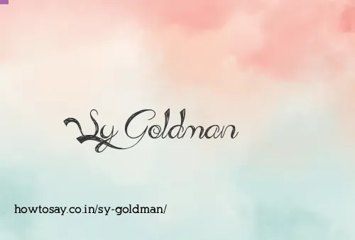 Sy Goldman
