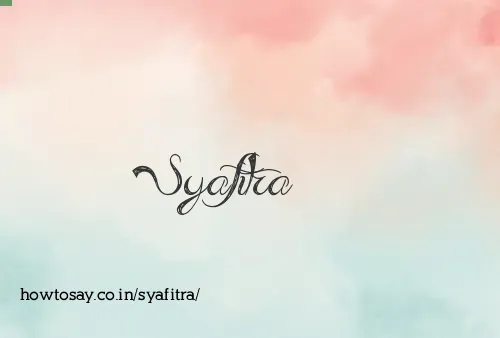 Syafitra