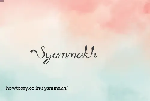 Syammakh