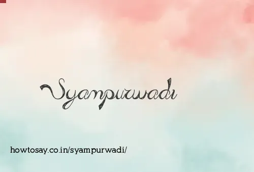 Syampurwadi