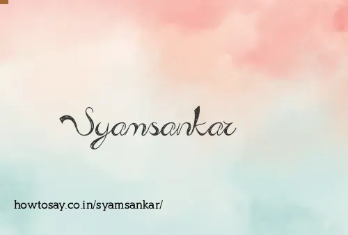 Syamsankar