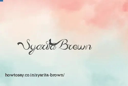 Syarita Brown