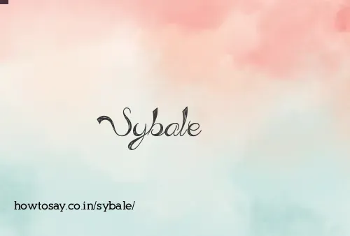 Sybale