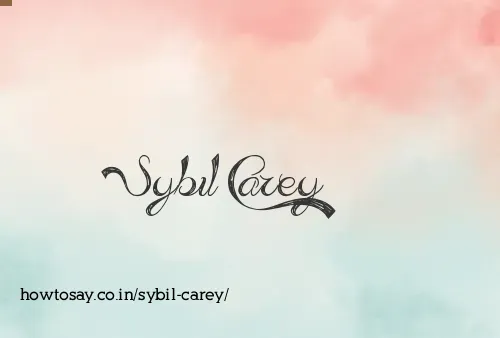 Sybil Carey