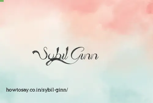 Sybil Ginn